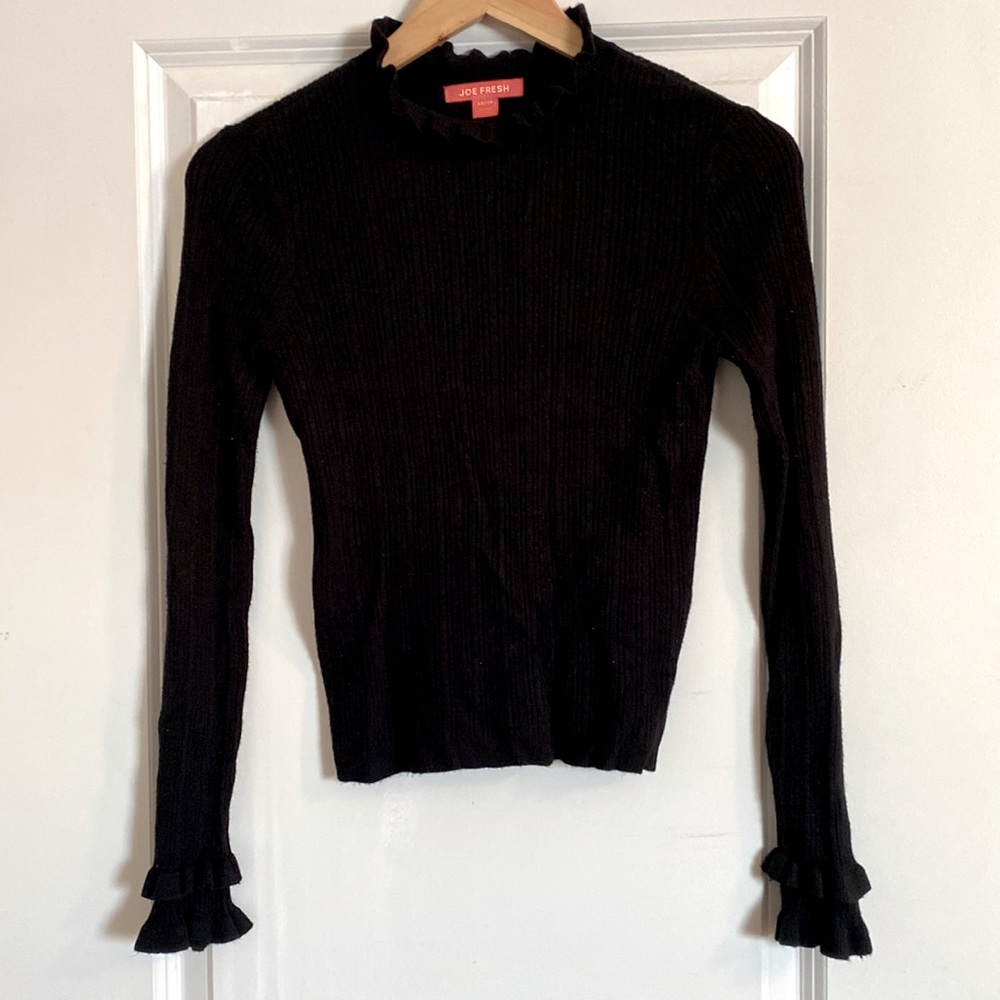 Joe Fresh frill neck sweater